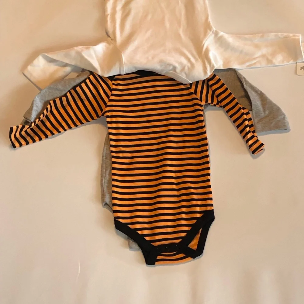 Halloween 3 Themed Babies Onsies  3-6 Months
